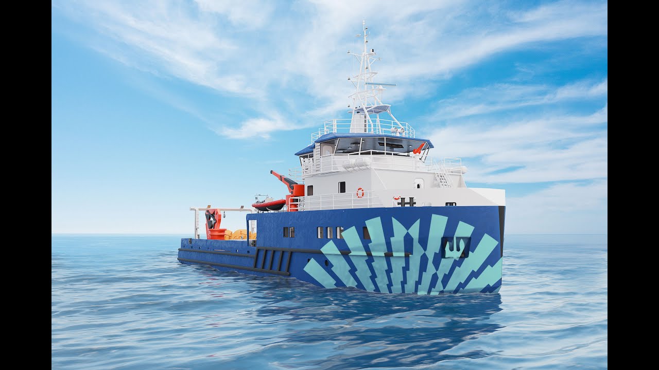 Riigilaevastiku uue töölaeva kere esmaveeskamine ja laeva ehitus Baltic Workboats laevatehases.