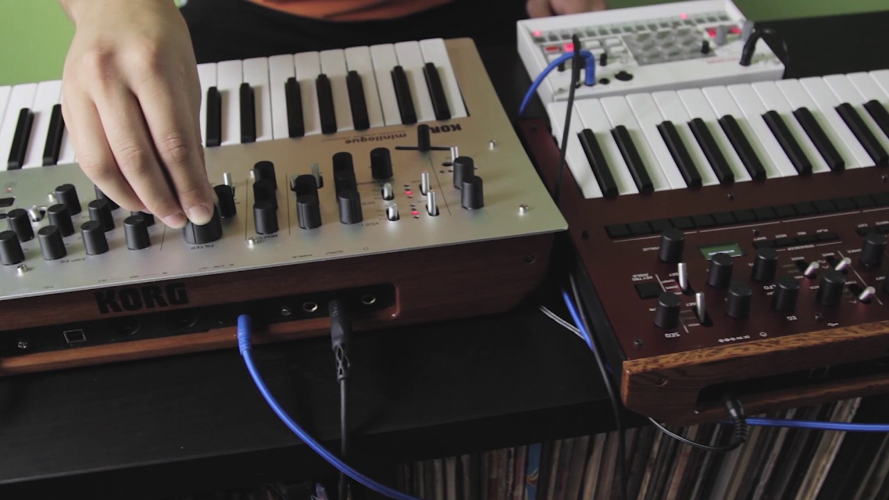Korg Minilogue, Monologue and Volca Sample Demo Performance by WANDERTALK
