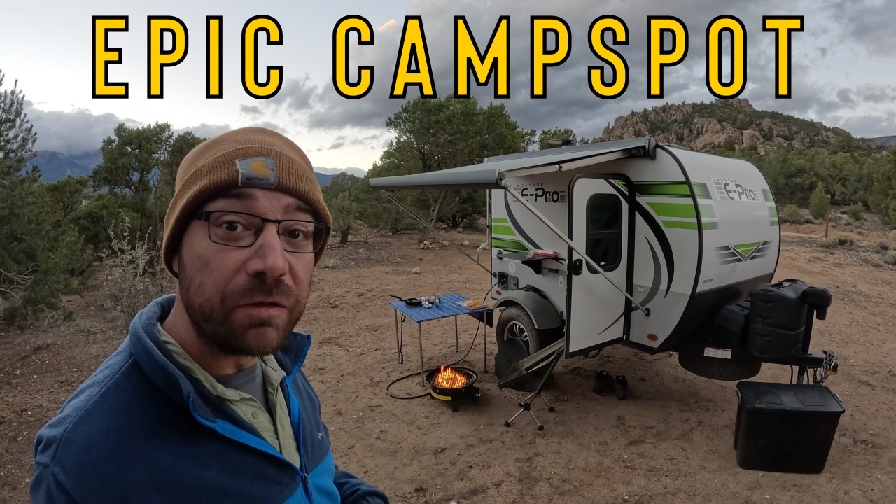 Found the Perfect Winter Camp Spot in Colorado!