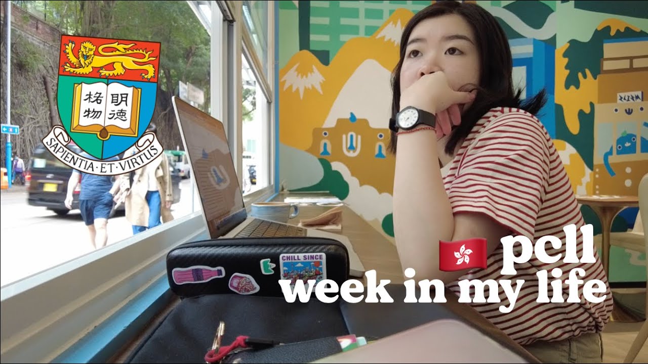 (hku law) PCLL week in my life 🙇🏻‍♀️💤 | pre-exam sleep deprivations and terrible sleep scheds