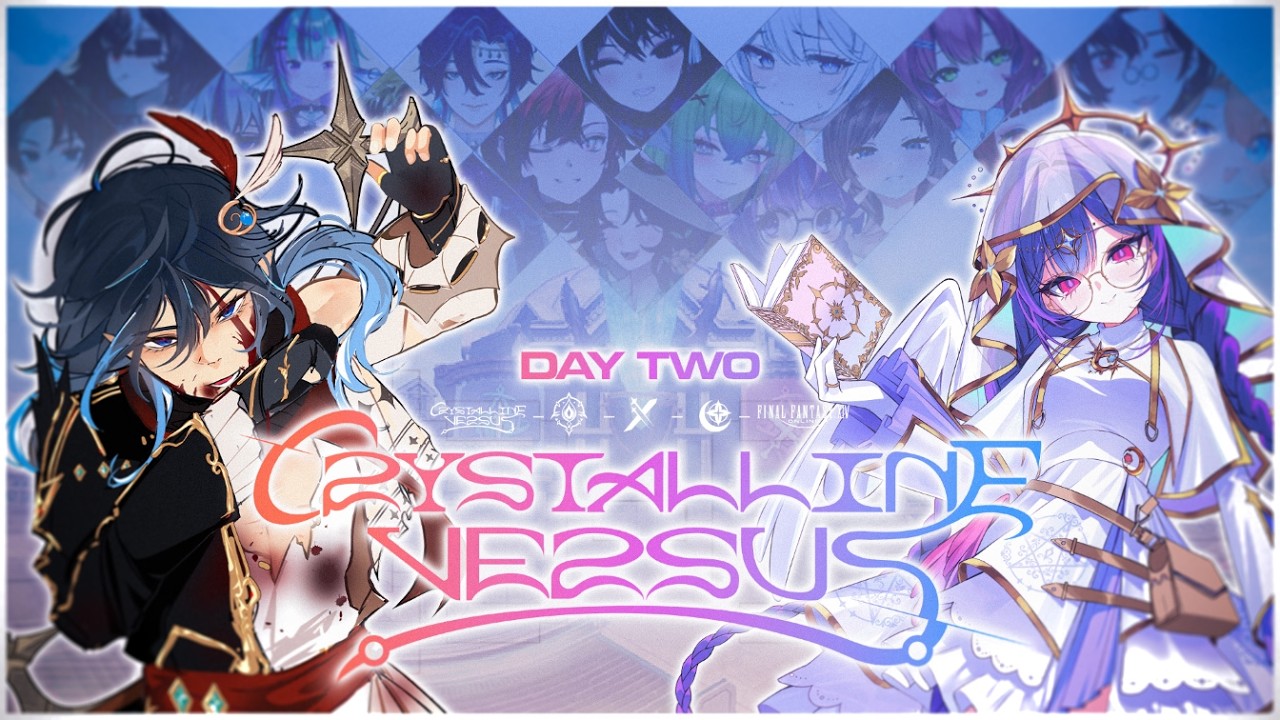 【CRYSTALLINE VERSUS】VTuber Final Fantasy XIV PvP Tournament (casters PoV) | DAY 2