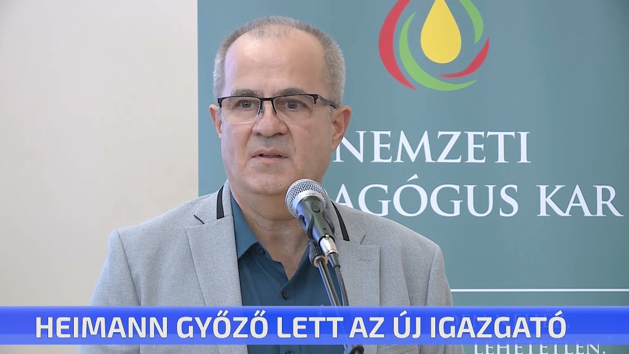 Heimann Győző lett az &uacute;j igazgat&oacute;