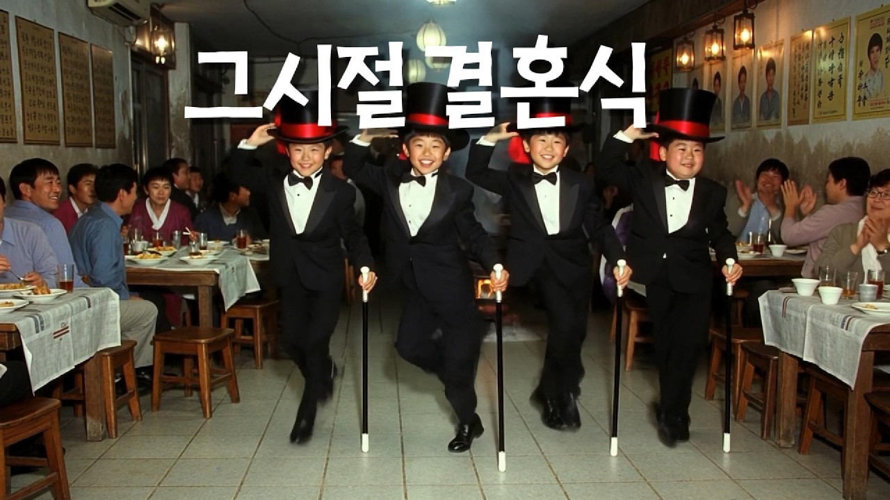 그 시절 결혼식~신문지에 돌 돌 말아 주던 따뜻한 정,