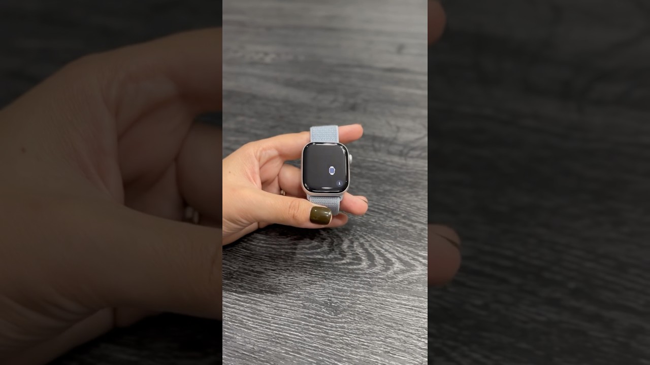 Apple Watch 10 Silver GPS 42 mm - Blue Cloud Sport Loop - Unboxing #apple #applewatch #unboxing