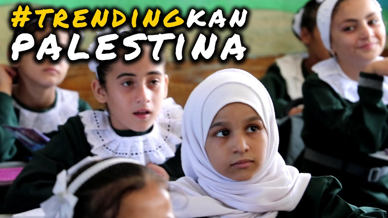 Nge Vlog di Sekolah SD Gaza-Palestina episode 1 - Muhammad Husein Gaza