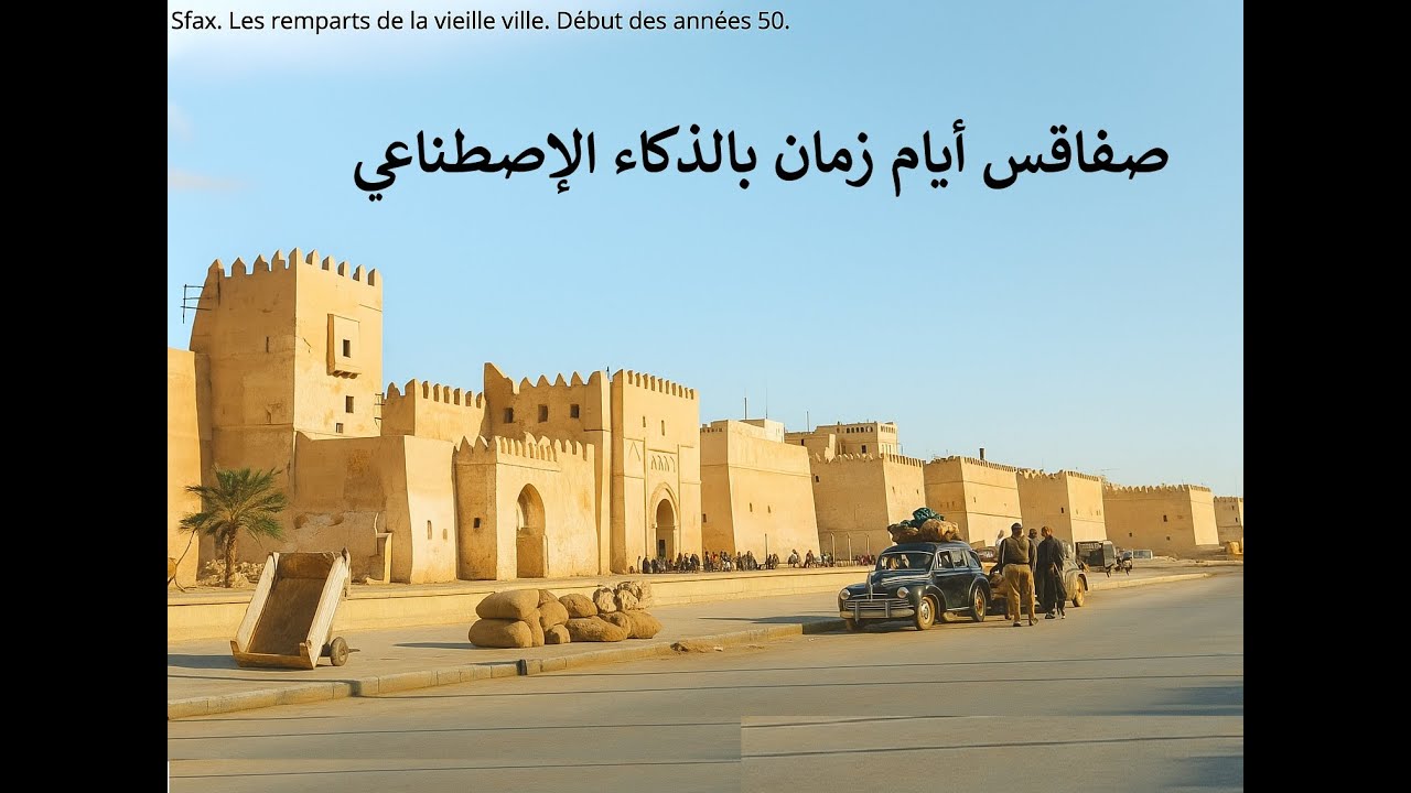 SFAX autrefois avec l’IA صفاقس أيام زمان بالذكاء الإصطناعي