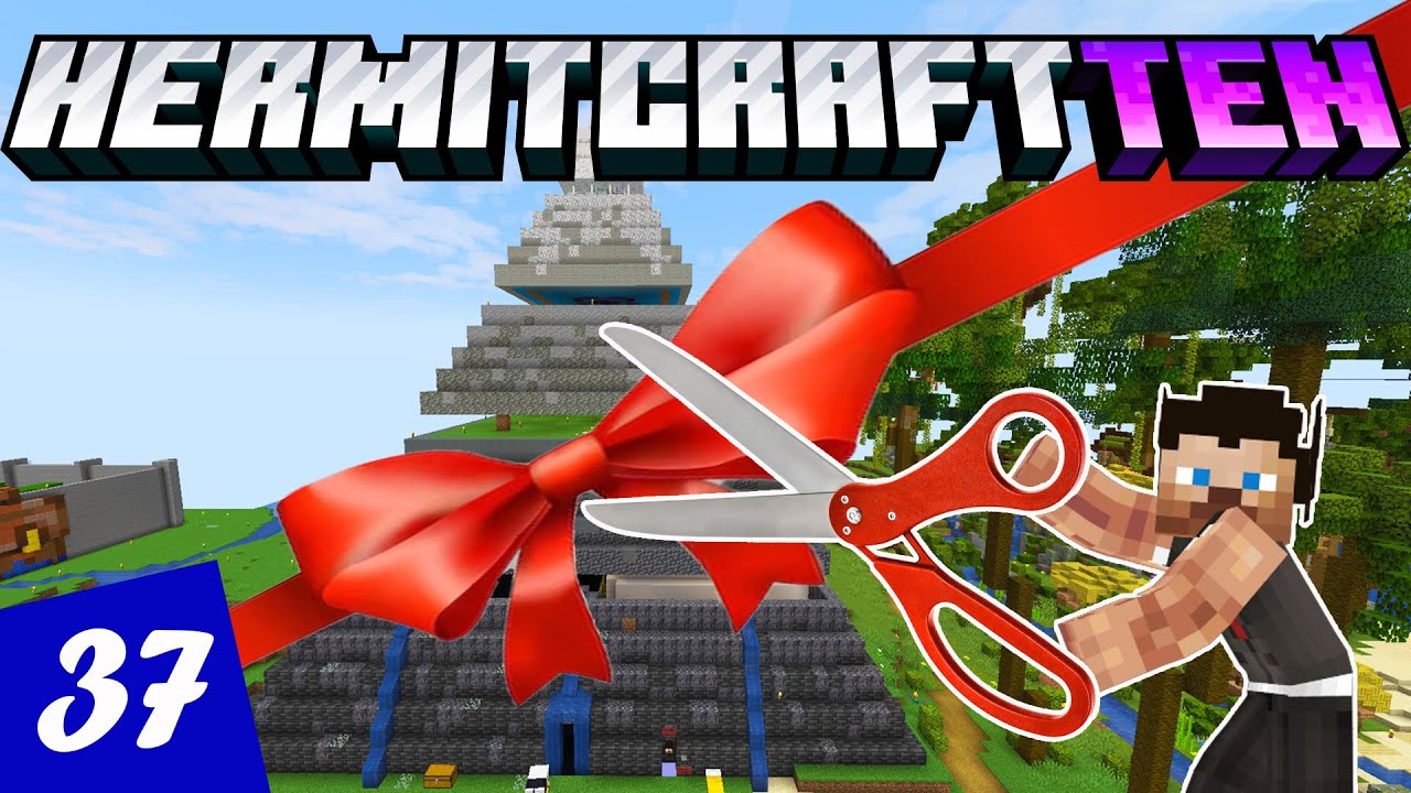МЫ ОТКРЫТЫ!!! - HermitCraft S10 E37
