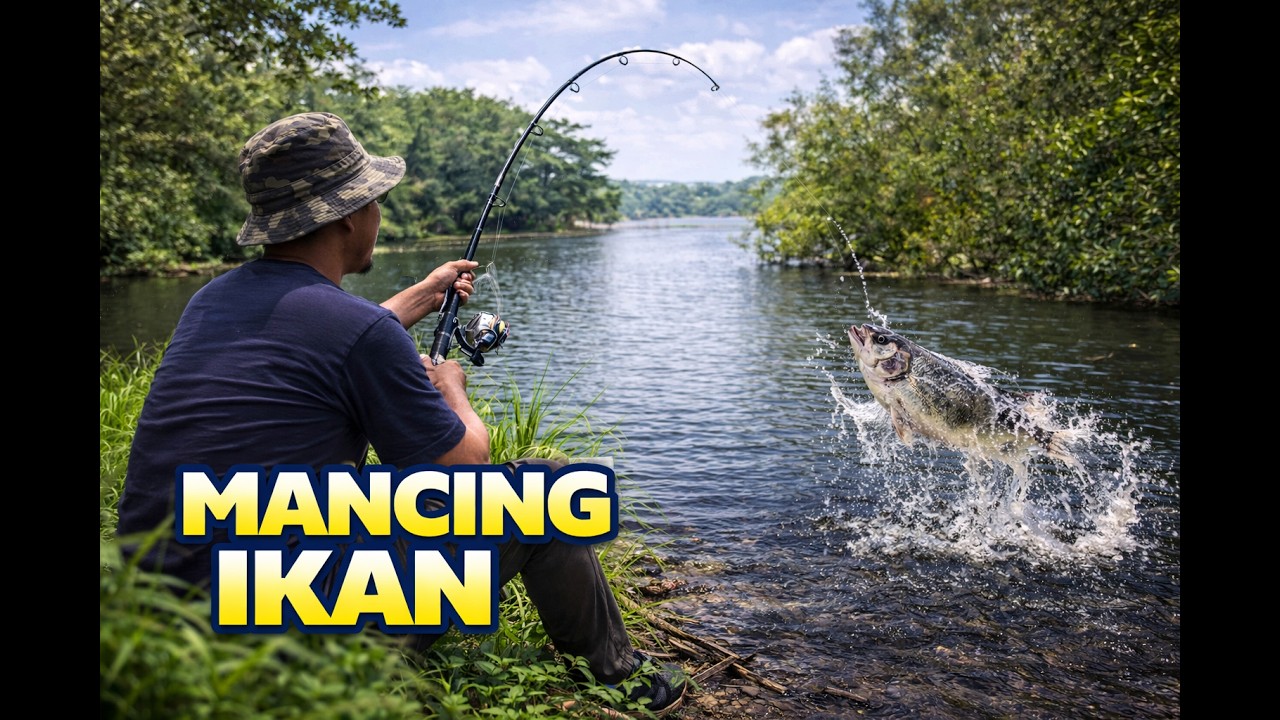 acesutea sedang live sekarang! Mancing ikan Bawal