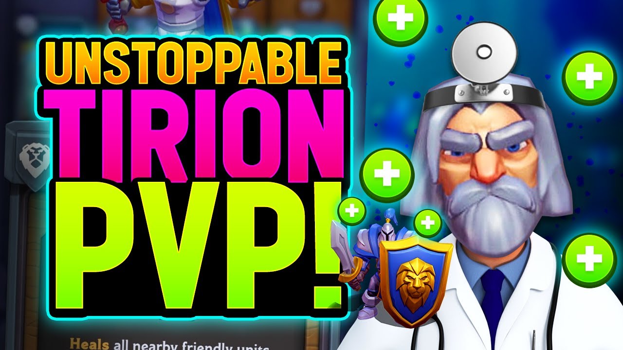 UNSTOPPABLE Tirion build for quick honor in PVP | Warcraft Rumble