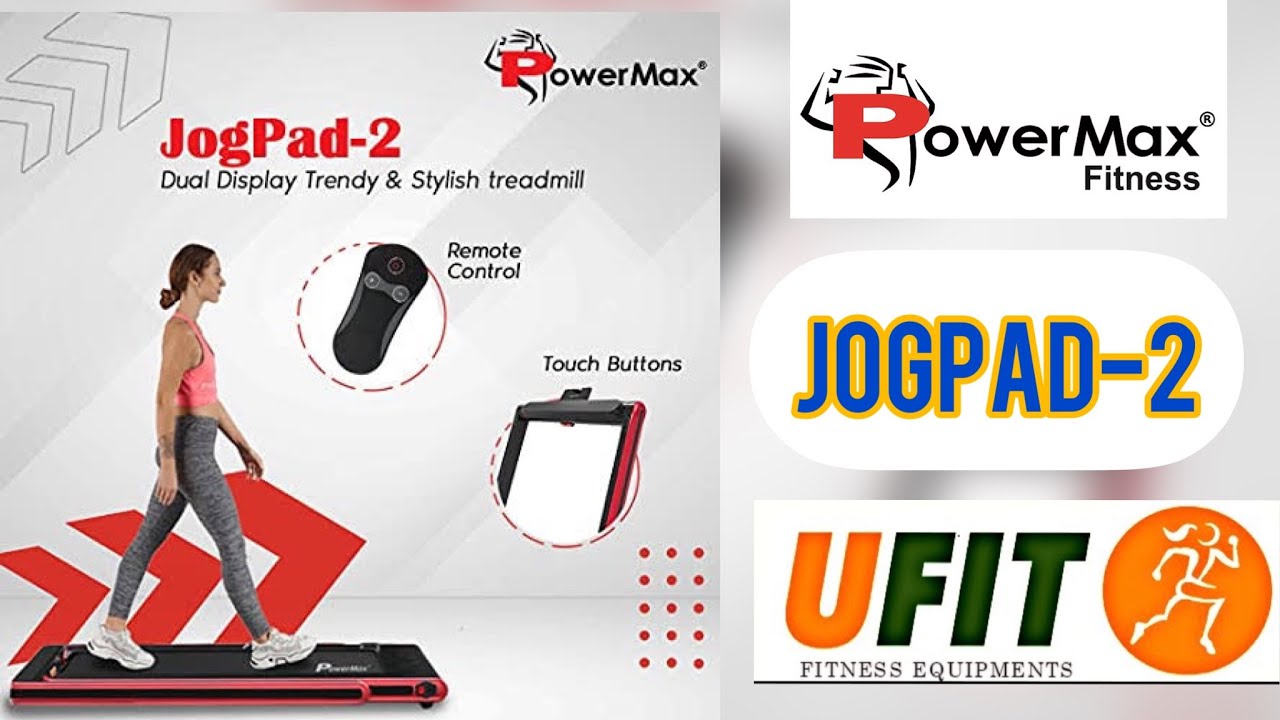 Best Review for @powermaxfitness  Treadmill Jogpad-2 by Puneet Garg @gym24equipments #ufitindia