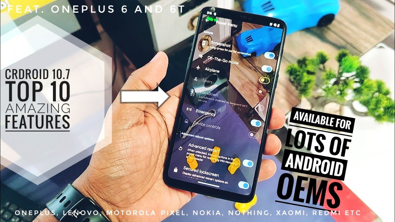 Crdroid custom rom top 10 features for any android