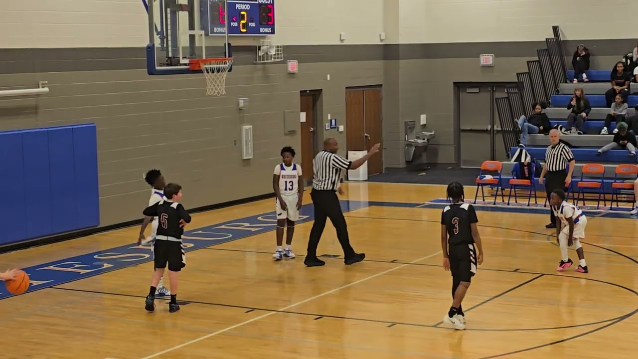 East Limestone 7th grade boys at Whitesburg -  December 15, 2024