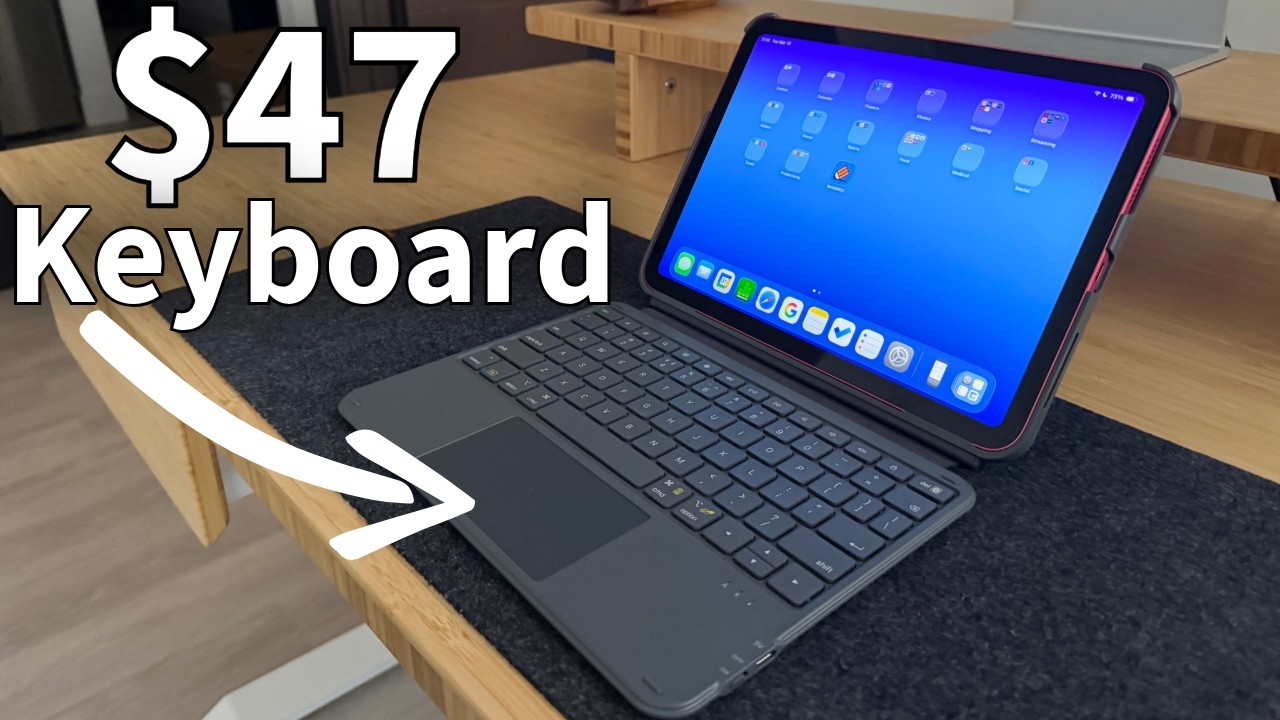 У вас iPad 11-го поколения с процессором A16? Купите для него ДОСТУПНУЮ клавиатуру! Обзор клавиат...
