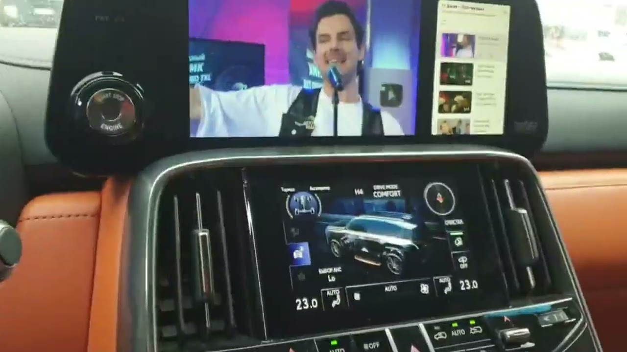Навигация и русификация для Lexus LX 600, расширение функций штатной магнитолы и задних мониторов