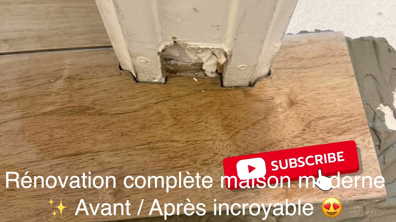 Rénovation complète maison moderne ✨ Avant / Après incroyable 😍 