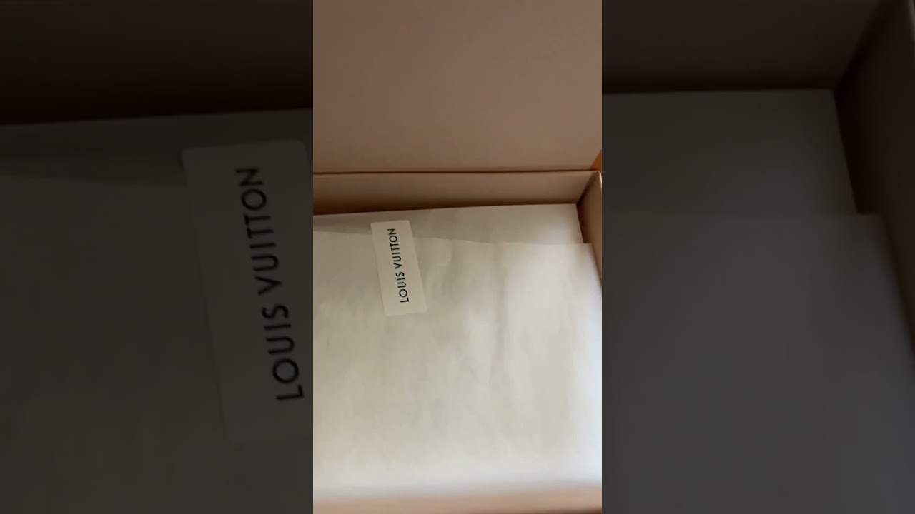 #louisvuitton unboxing &mdash; #luxuryfashion #unboxing