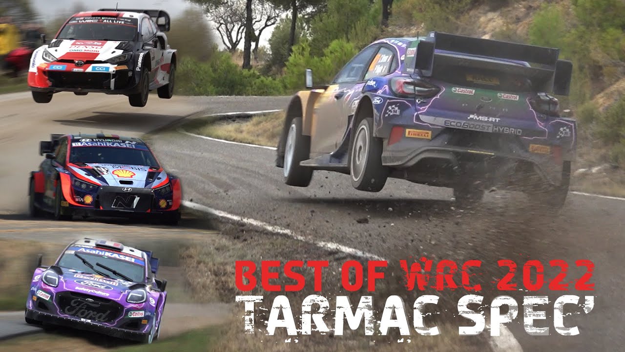 Best of Rally WRC | Flat out and Maximum Attack | Rally1 Hybrid TARMAC SPEC !