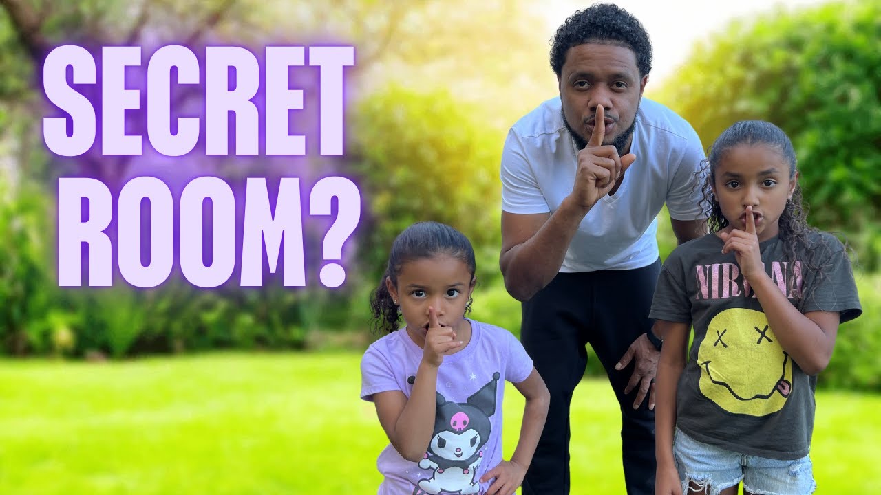 We Built a Secret Room in Our Backyard!