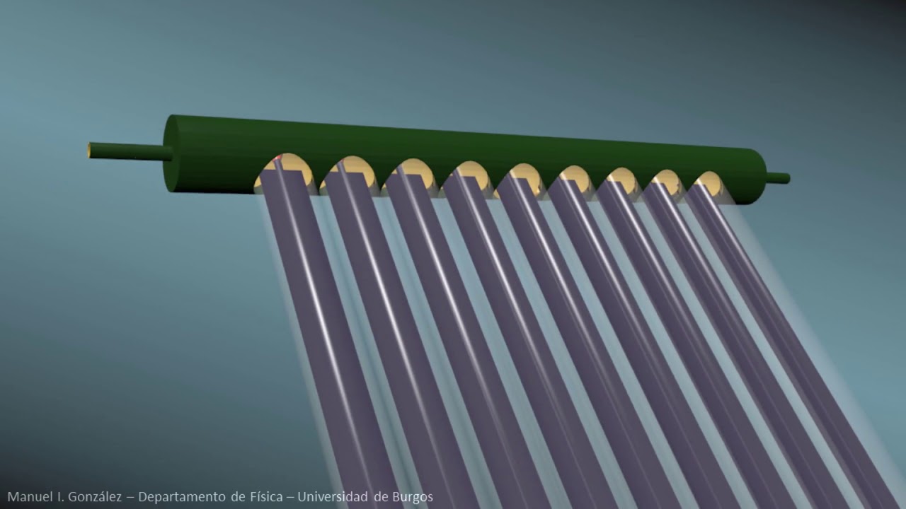 Vacuum solar collector - Heat pipe