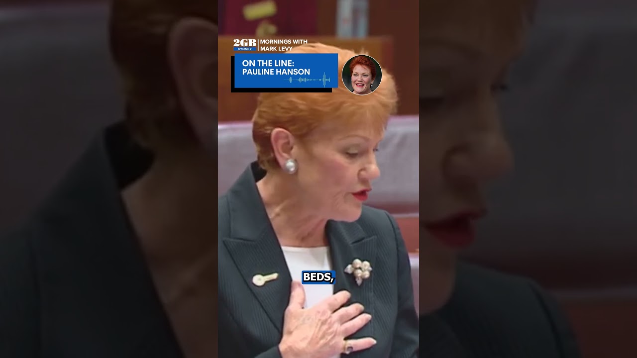 Pauline Hanson had a big message for Australia as One Nation's support rises
