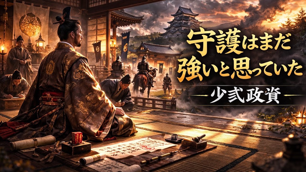 🔥【歴史ラップ】守護はまだ強いと思っていた — 少弐政資🔥（権威の時代の終わり）
