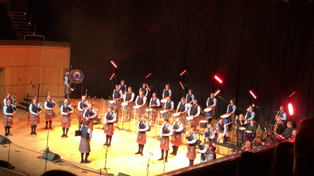Shotts & Dykehead Caledonia Pipe Band Concert Glasgow - The Siege Set