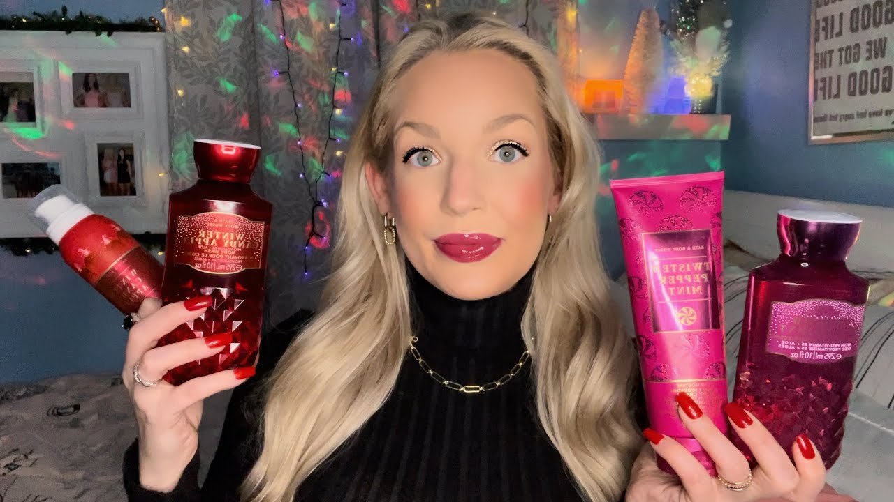 ASMR BATH AND BODY WORKS HAUL✨🎁Holiday body care sale