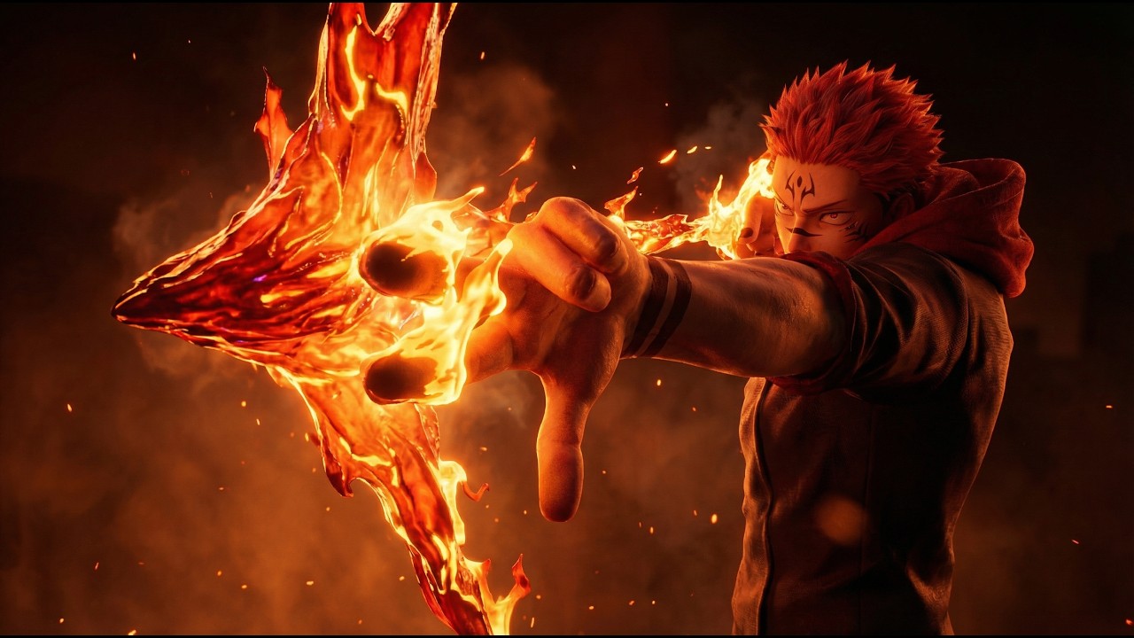 AI Recreation of Jujutsu Kaisen | Sukuna VS Jogo