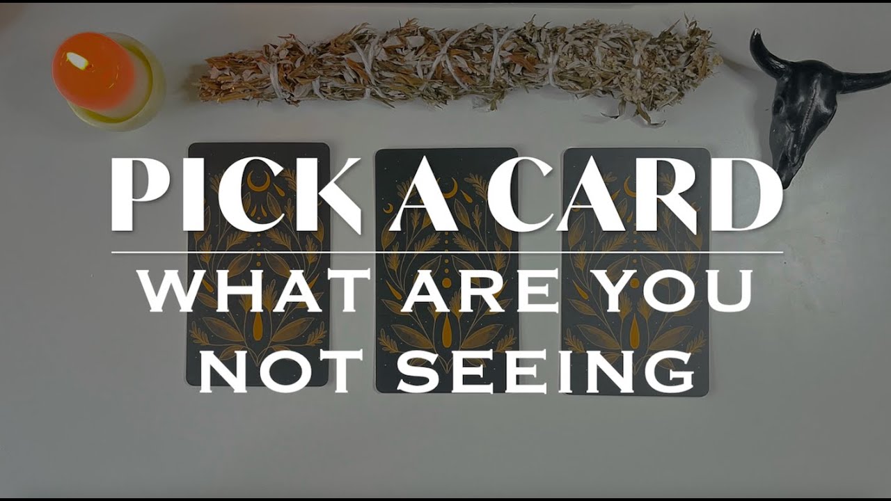 PICK A CARD READING | What Are You Not Seeing? Guidance & Clarity from Spirit *timeless*