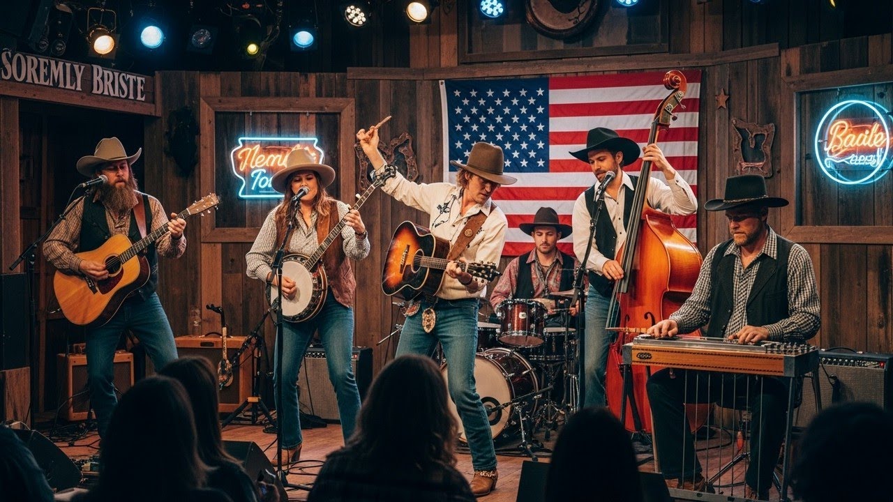 Vintage Country Nights – Gentle Country Acoustic for Quiet Reflection with Classic Country Feel