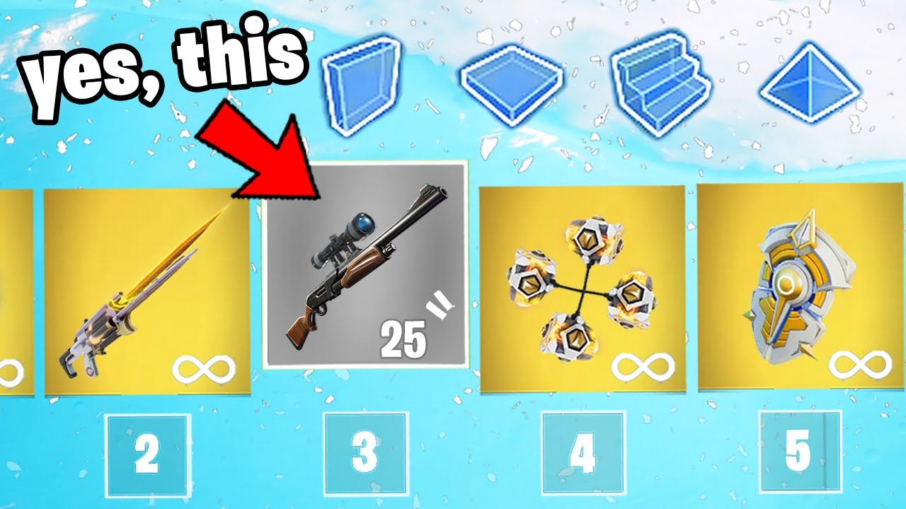 Fortnite added the NEW *BEST* Weapon