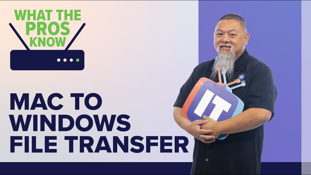 Как перенести и поделиться файлами с Mac на Windows 10 | Что знают профессионалы | ITProTV