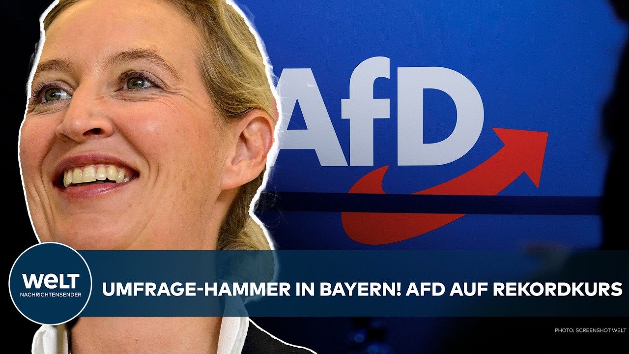 AFD-HAMMER IN BAYERN: Partei auf Rekordkurs! Bundesland vor Macht-Probe? CSU am Wanken