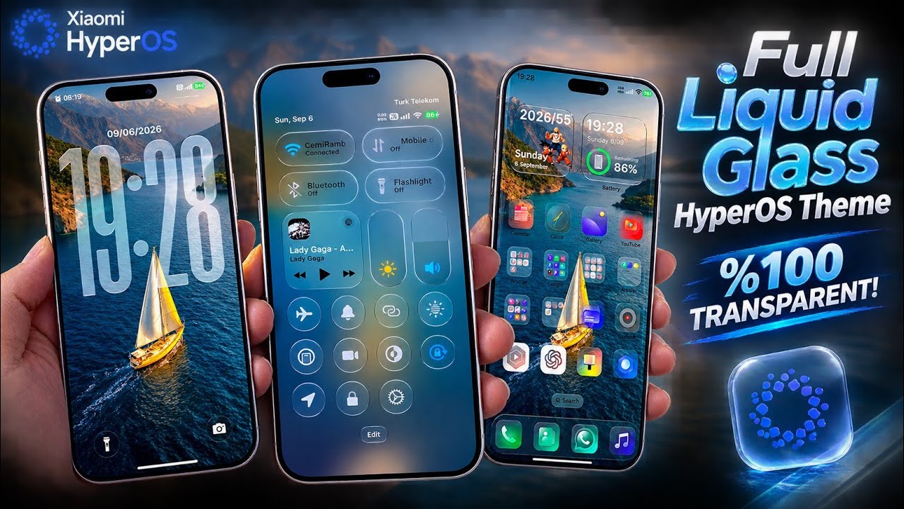 FuLL Liquid Glass: The BEST HyperOS Theme! 🤯