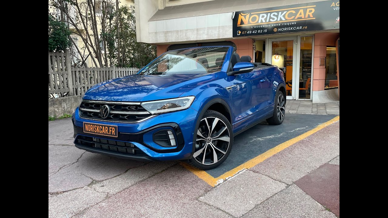 NORISKCAR.FR / VOLKSWAGEN T-ROC CABRIOLET 1.5 TSI 150 cv DSG7 R-Line - Full options