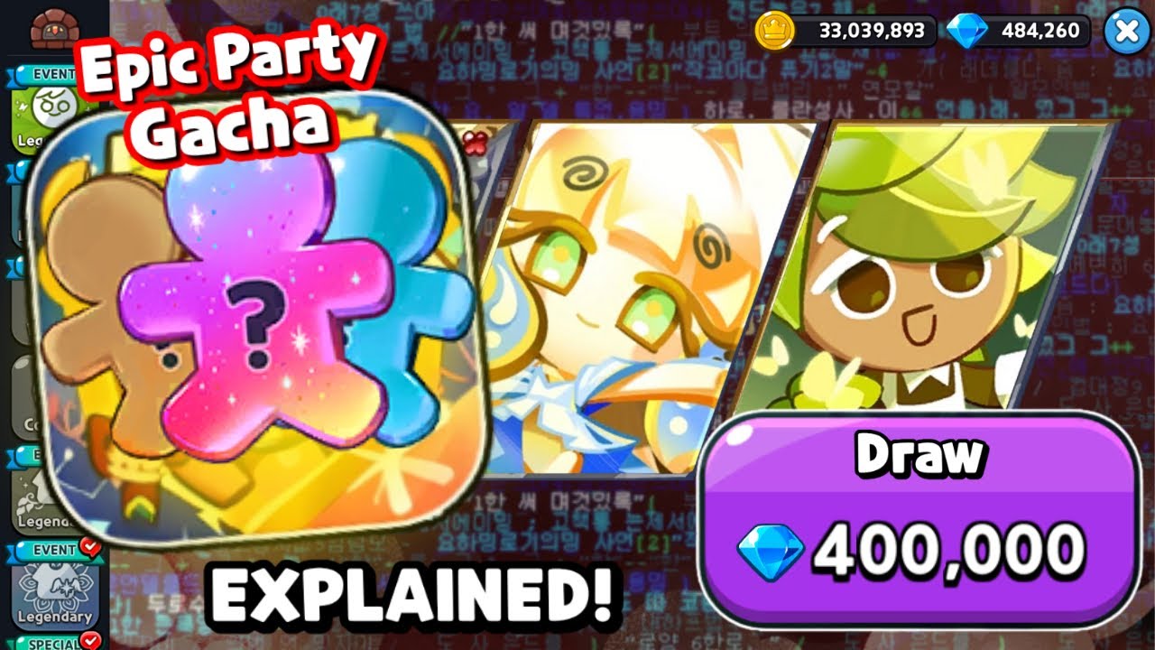 The Epic Party Gacha🤩 (CHALLENGE & explained)