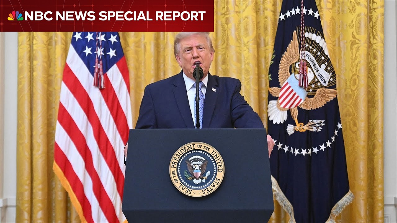 Watch full Trump speech on White House declassification of election documents