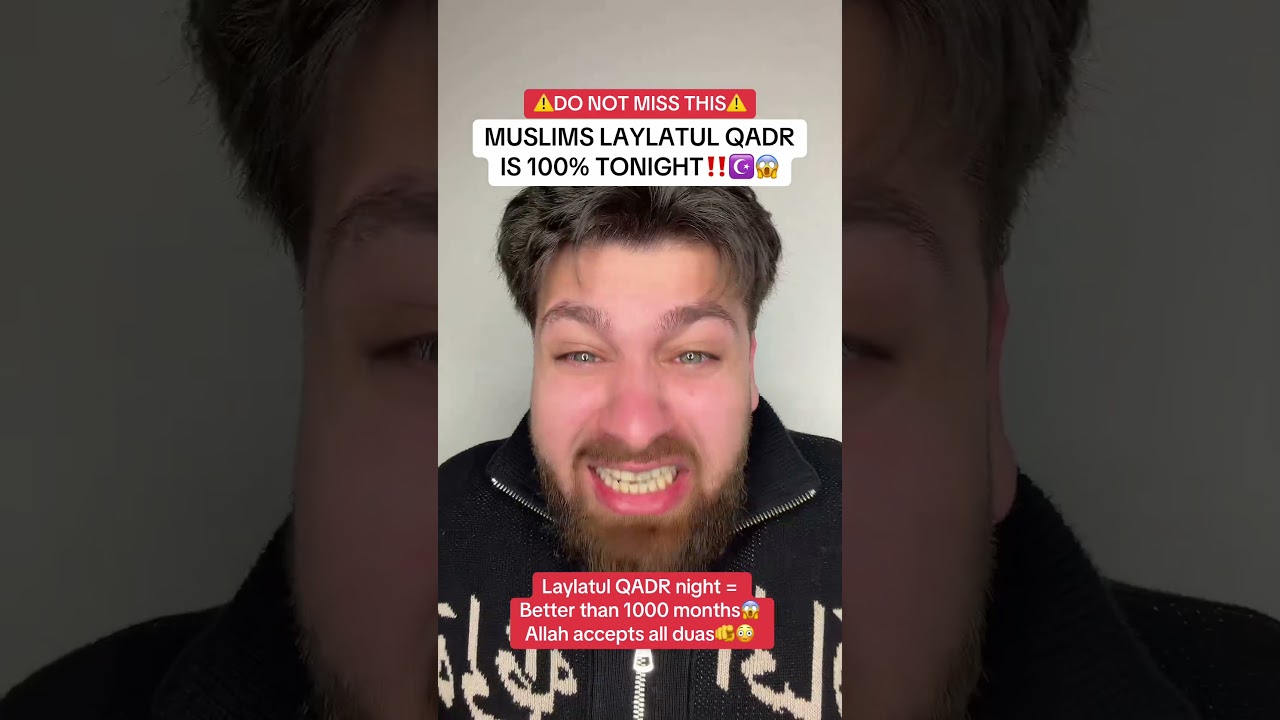 ВАЛЛАХИ СЕГОДНЯ ВЕЧЕР ЛАЙЛАТУЛЬ КАДР‼️☪️😱 27-я ночь❤️ #laylatulqadr #ramadan #islam #muslim #shorts