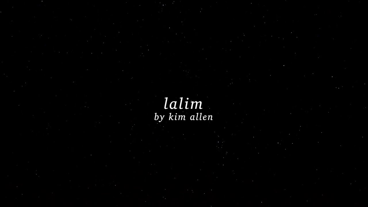 #YourHomeTheSeries Original Composition - Lalim by Kim Allen