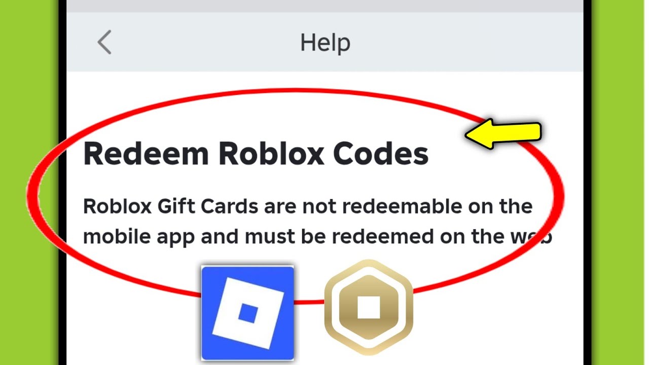 Fix Redeem Roblox Codes | Roblox Gift Cards are not redeemable Solved