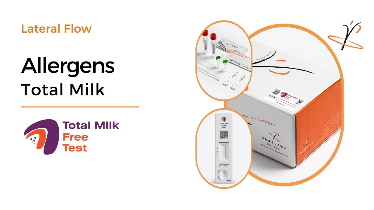 Total Milk Free Test | Lateral Flow Test for the detection of milk residues in food products