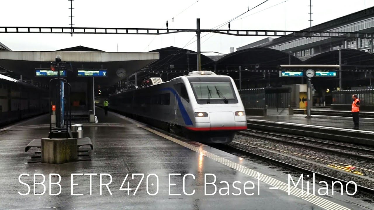 SBB ETR 470 EC Basel - Milano Abfahrt Luzern