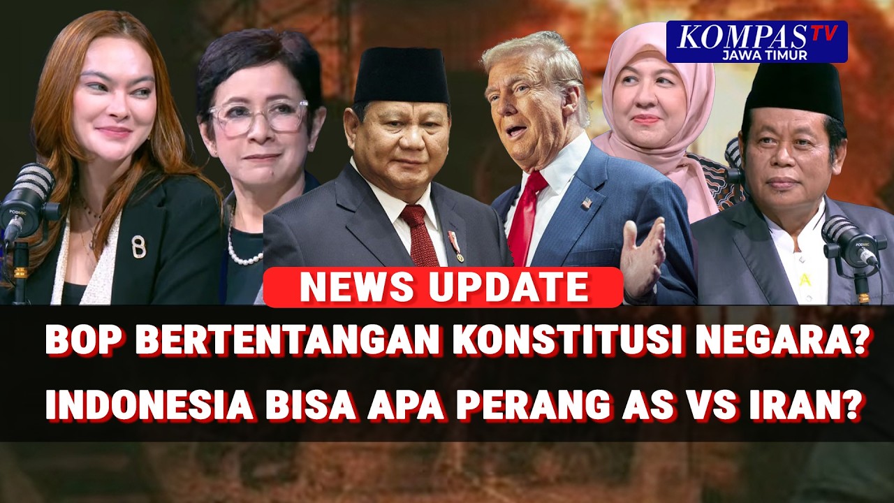 [FULL] Di Tengah Perang AS-Israel Vs Iran Indonesia Harus Keluar Board Of Peace Trump?