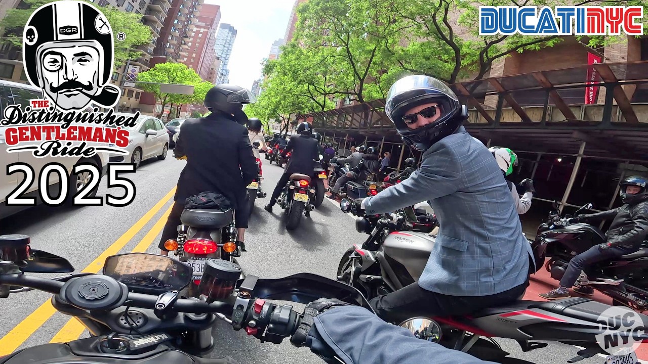 POV DGR in NYC 2025 | Distinguished Gentleman's Ride in New York City