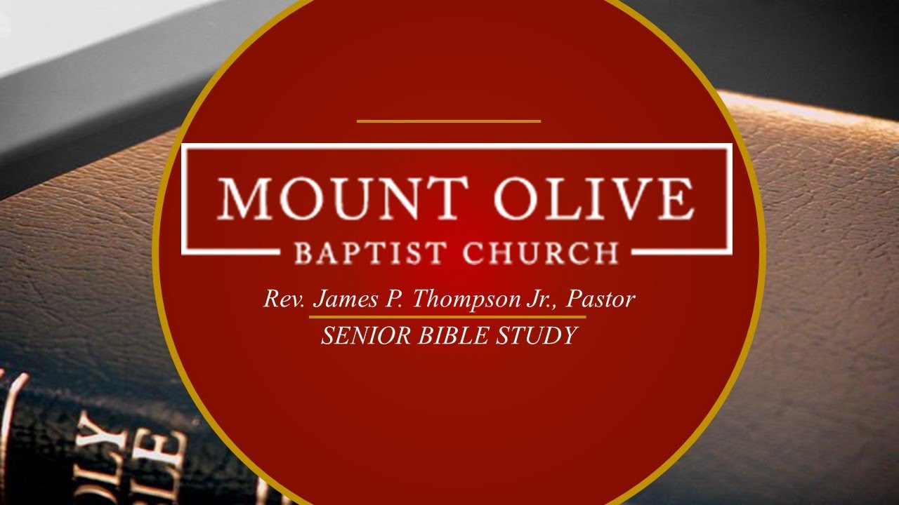 Senior Bible Study | February 4, 2026