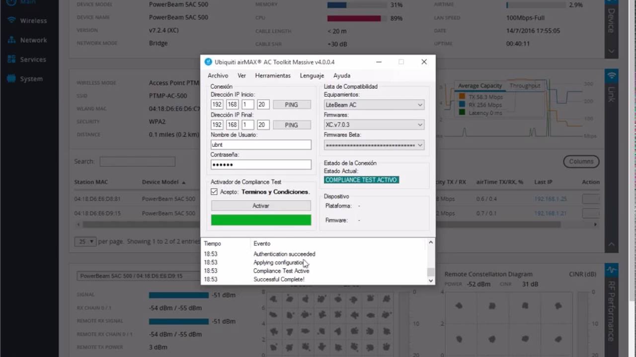 Ubiquiti airMAX® AC Toolkit Massive v4