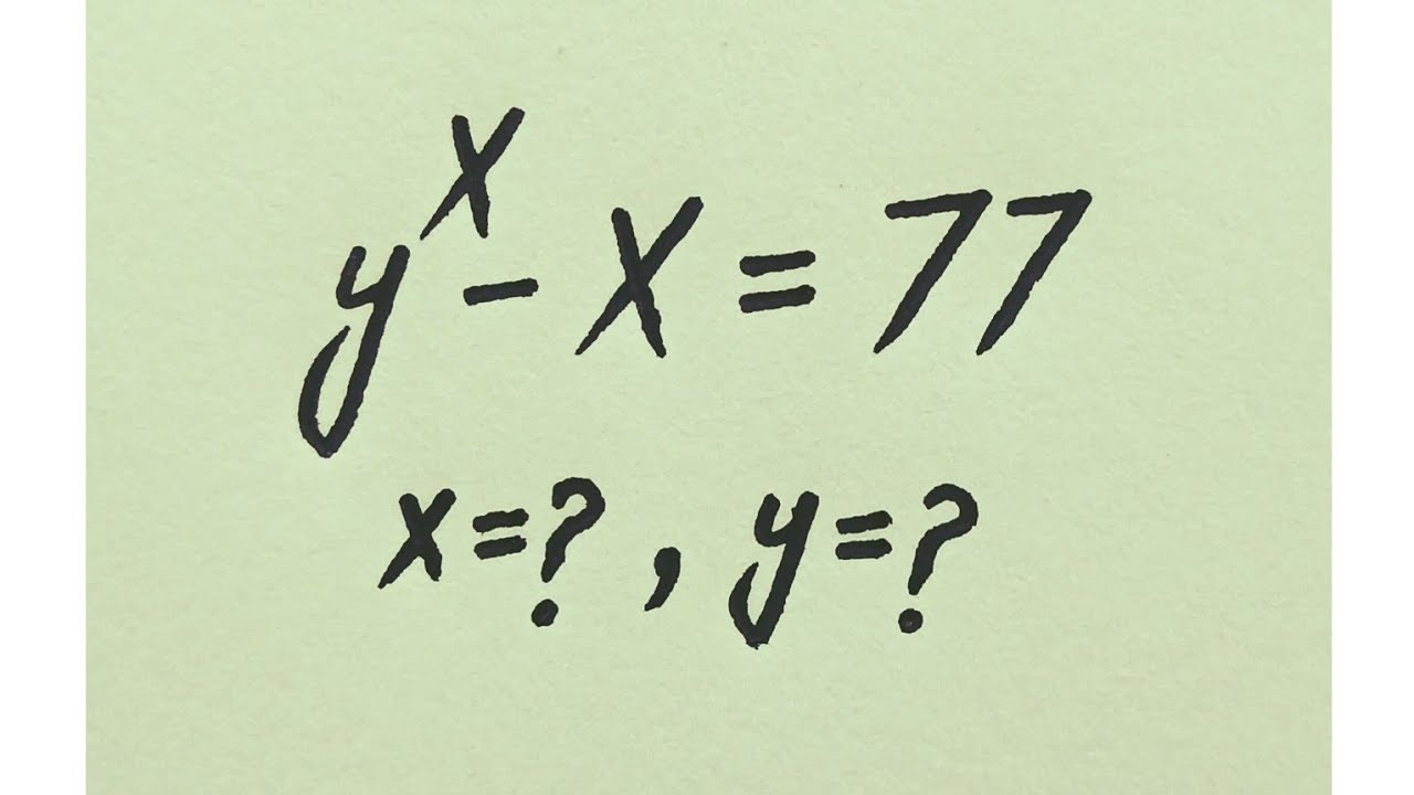 Indian l can you solve?? l Olympiad Mathematics