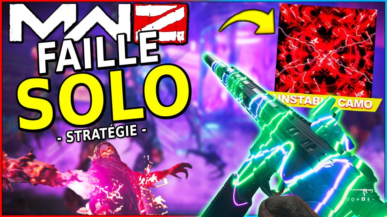 La nouvelle FAILLE INSTABLE est FACILE..? (Stratégie Solo) - MW3 Zombie