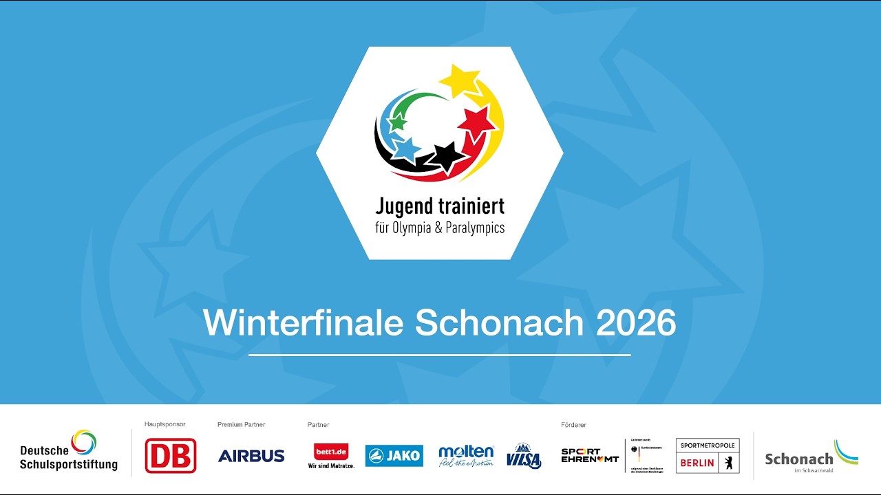Abschlussveranstaltung des „Jugend trainiert