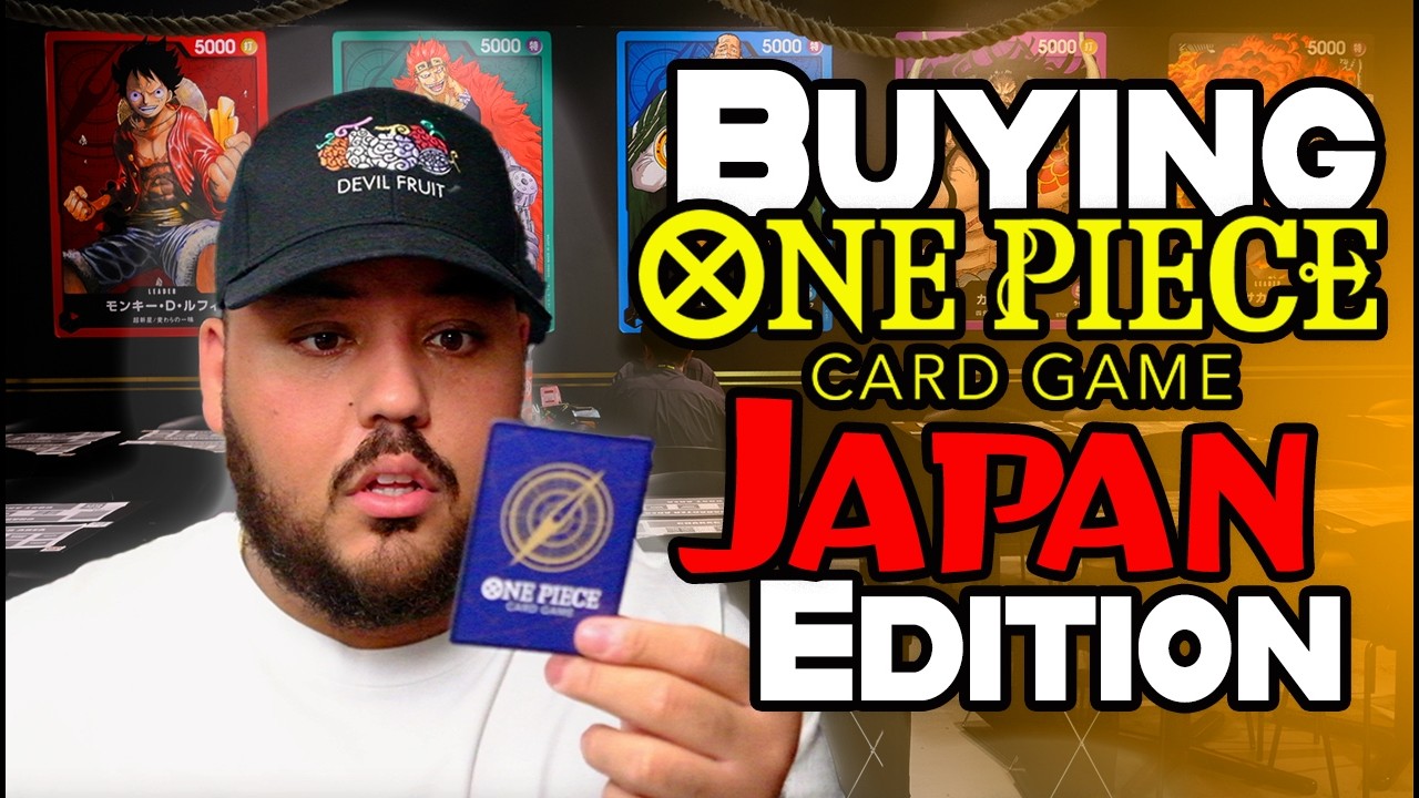 I Found the BEST One Piece Card Shops in Japan - This Was INSANE!